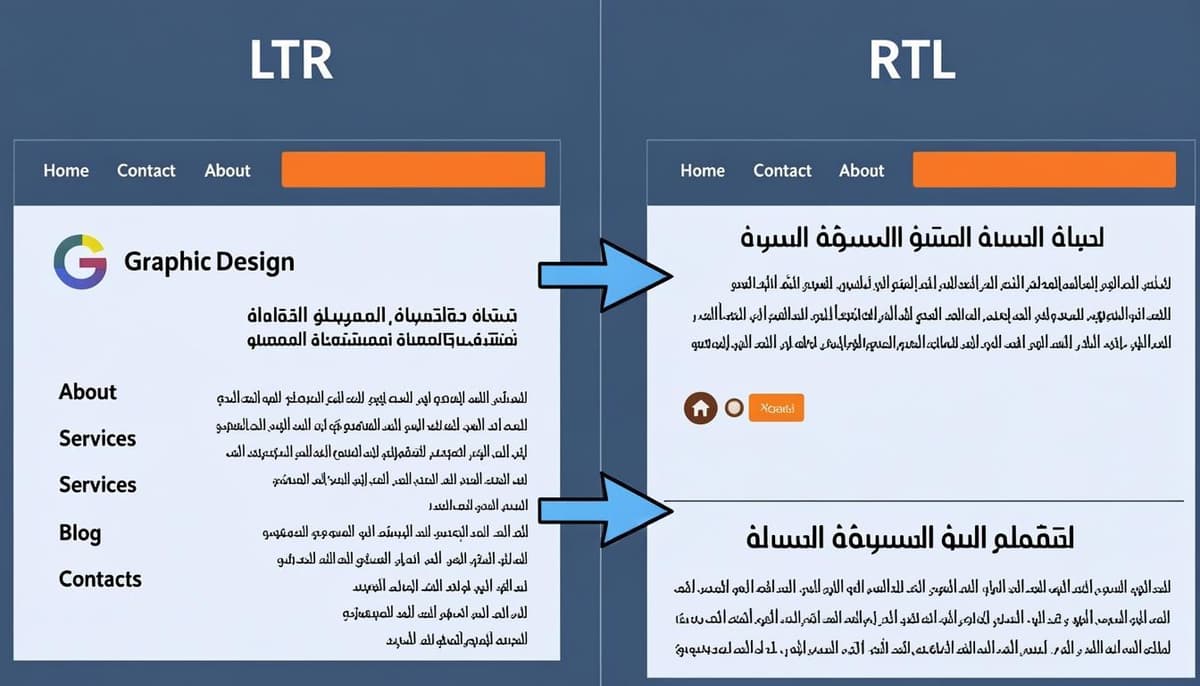 RTL vs LTR Layout